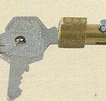 Cerradura AL-KO AKS  llavín cilíndrica