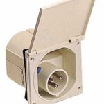 Toma corriente cuadrada CEE