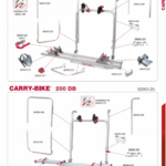 Recambios Carry bike 200 D / 200 DB