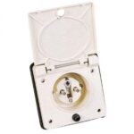 Toma corriente 220V Schuko macho