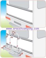 Fiamma fixing bar carry bike - Imagen 3