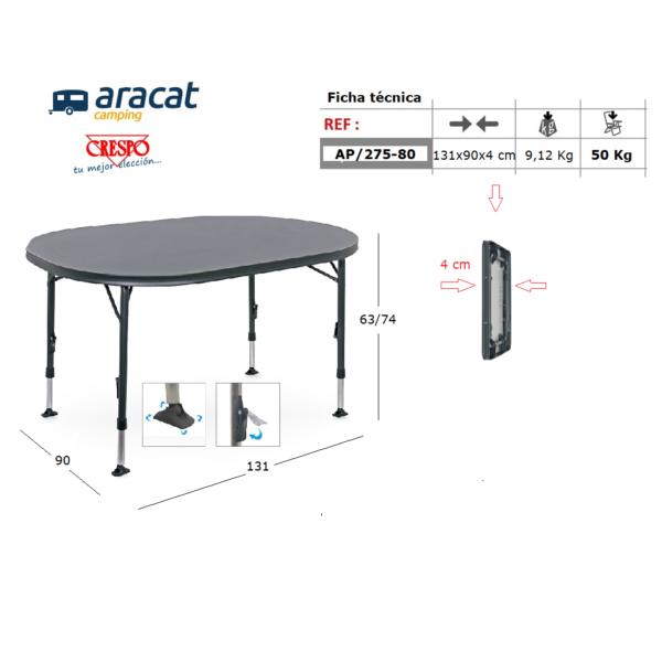 Mesa Crespo AP/275