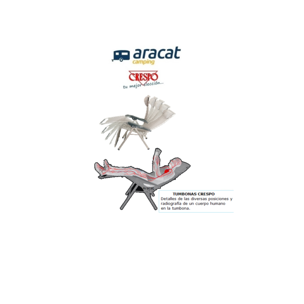 Posiciones tumbona Crespo